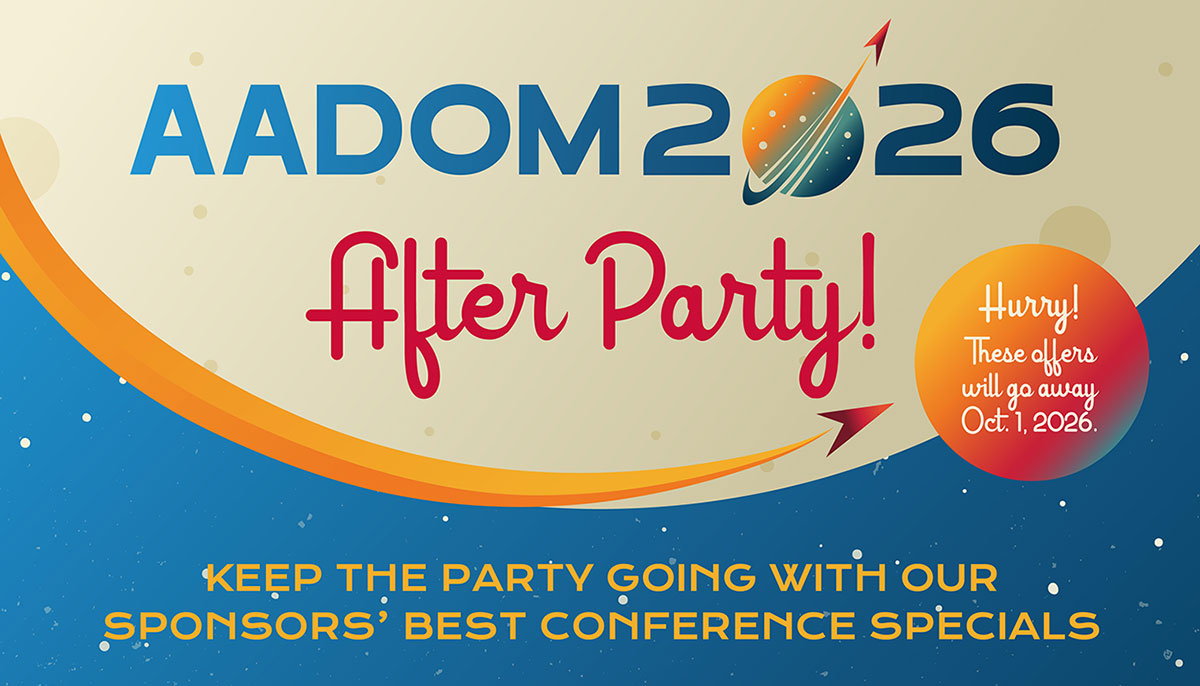 AADOM Conference After Party Specials